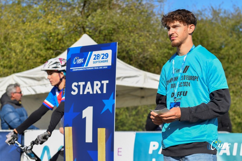  2024 UEC Trials Cycling European Championships - Jeumont (France) 28/09/2024 -  - photo Tommaso Pelagalli/SprintCyclingAgency?2024